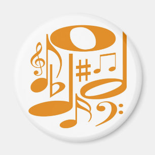 Musical Oranje Magnet