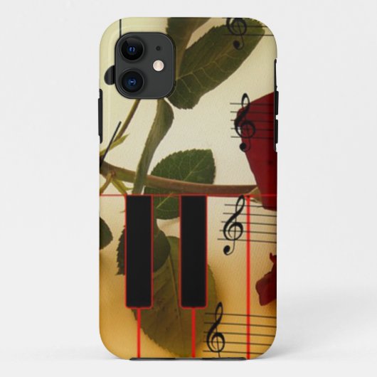 Musical Panio Keys Case-Mate iPhone Case (Achterkant)