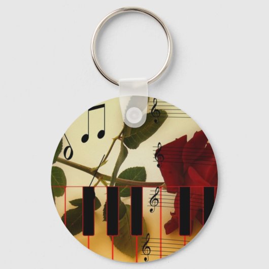 Musical Panio Keys Sleutelhanger (Voorkant)