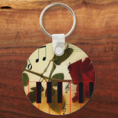 Musical Panio Keys Sleutelhanger (Voorkant)