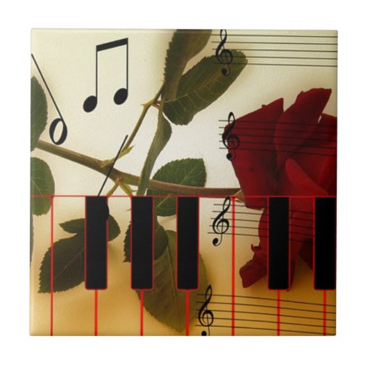 Musical Panio Keys Tegeltje (Voorkant)