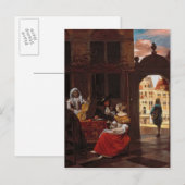 Musical Party, 1677 Briefkaart (Voorkant / Achterkant)