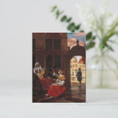 Musical Party, 1677 Briefkaart (Staand voorkant)