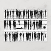 MUSICAL PEOPLE BRIEFKAART (Voorkant)