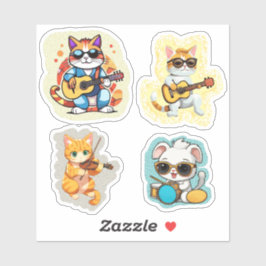 musical pets sticker