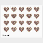 Musical Piano Heart Hart Sticker (Vel)