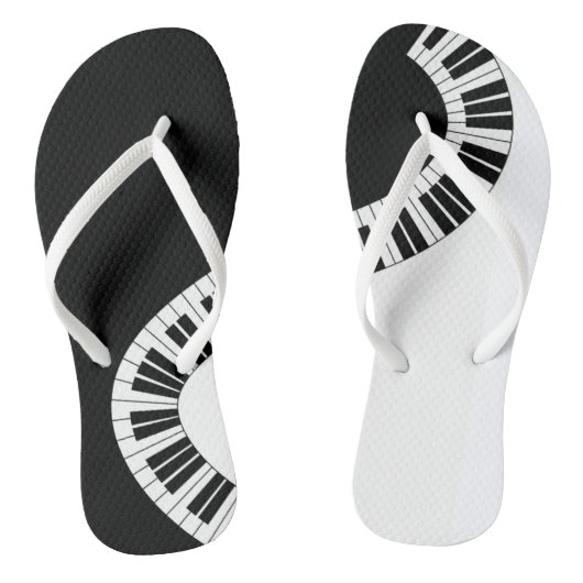 Musical Piano Keyboard Music Teacher Singer Teenslippers (Voetbed)