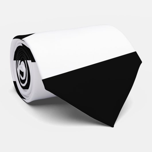 Musical Piano Keyboard Striped Music Teacher Strop Stropdas (Opgerold)