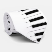 Musical Piano Keys Stropdas (Opgerold)