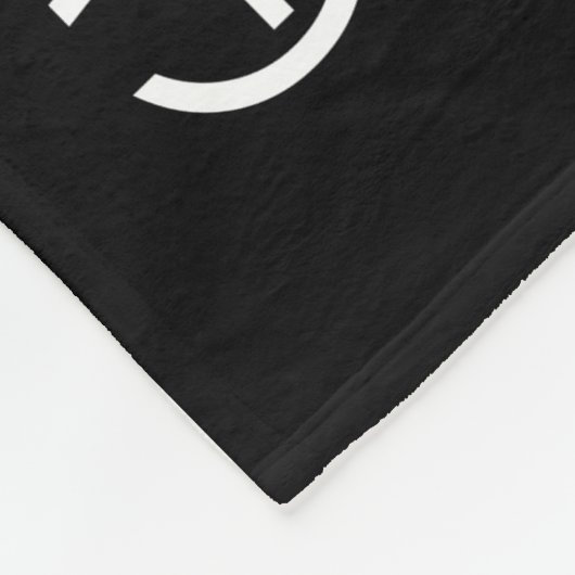 Musical Piano Keys voegt Jouw naam toe Fleece Deken (Hoek)