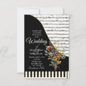 Musical Piano-themaconteur Kaart (Voorkant)