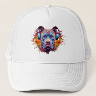 Musical Pitbull Trucker Pet