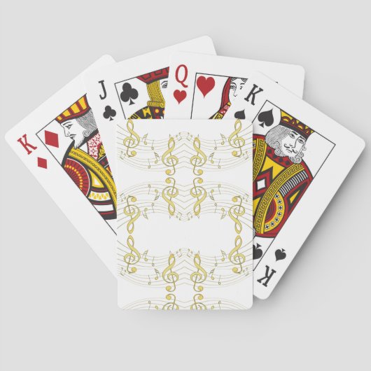 Musical Pokerkaarten (Achterkant)