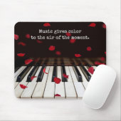 Musical Quote over de Muismat Piano Keys (Met muis)