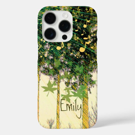 Musical Rays of Hope Trees Case-Mate iPhone Case (Achterkant)