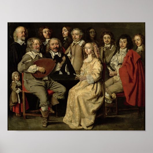 Musical Reunion, 1642 Poster (Voorkant)