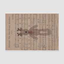 Musical Rudolph Red Nose Reindeer Teddy Bear