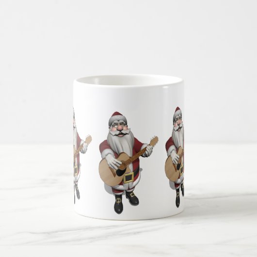 Musical Santa Claus die kerstliedjes speelt Koffiemok (Center)