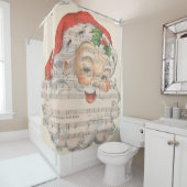 Musical Santa Claus Douchegordijn (In situ)