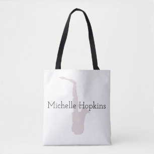 Musical Saxophone Classical Music Persoonlijk Tote Bag