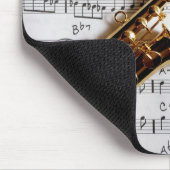 Musical Saxophone Mousepad Muismat (Hoek)