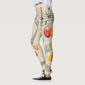 Musical Scale Swirl ~ Balloons ~ Musical Notes ~ * Leggings (Links)