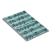 Musical Score Notitieboek (Rechterzijde)