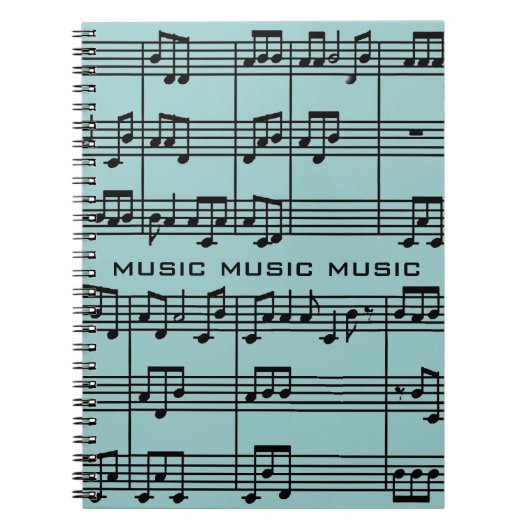 Musical Score Notitieboek (Voorkant)