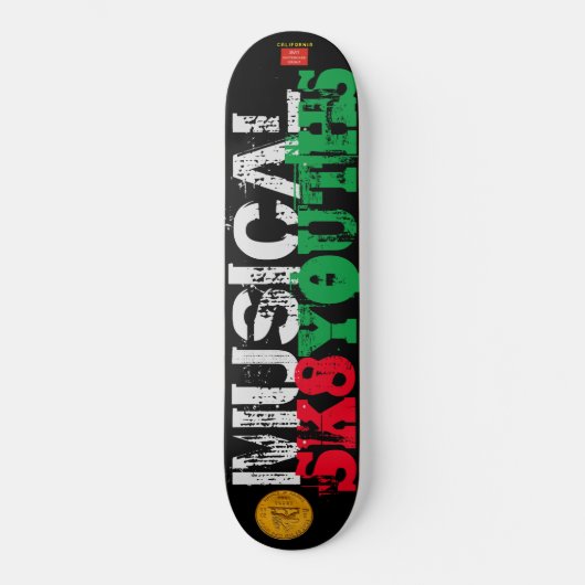 MUSICAL SK8 JONGEREN Skateboard (Voorkant)