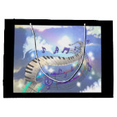 Musical Sky Piano Keys Groot Cadeauzakje (Achterkant)