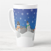 Musical Snowmen Latte Mok (Linkerhoek)