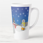 Musical Snowmen Latte Mok (Rechts)