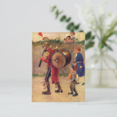 Musical Soldier Briefkaart (Staand voorkant)