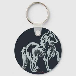 Musical Spirit Wolf Sleutelhanger