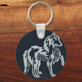 Musical Spirit Wolf Sleutelhanger (Voorkant)