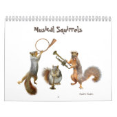 Musical Squirrels Kalender (Hoes)