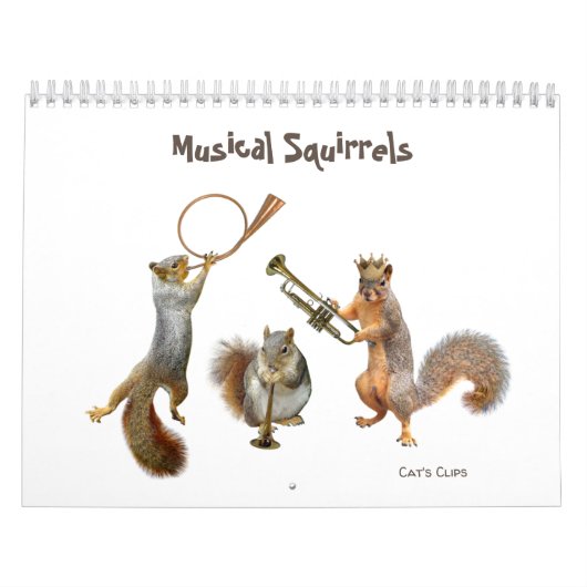 Musical Squirrels Kalender (Hoes)