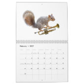 Musical Squirrels Kalender (Feb 2027)