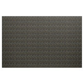 Musical Star print golden notes Stof (Yard (91,4 cm))