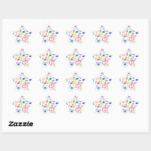 Musical Star Sticker (Vel)