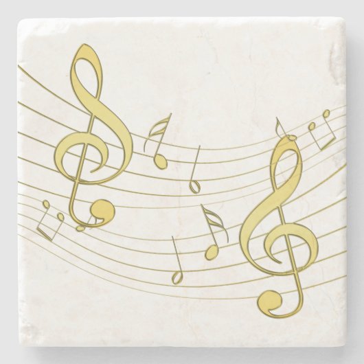 Musical Stenen Onderzetter (Voorkant)