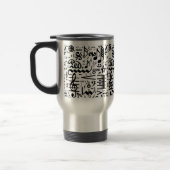 Musical Symbols Travel Mug Reisbeker (Links)