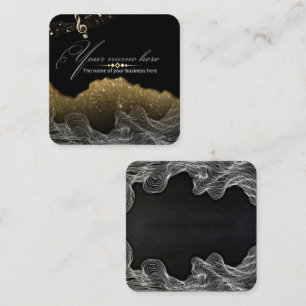 Musical TARJETA DE VISITA Vierkante Visitekaartje