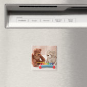 Musical Teddy Bears Magneet (Insitu (Vaatwasser))