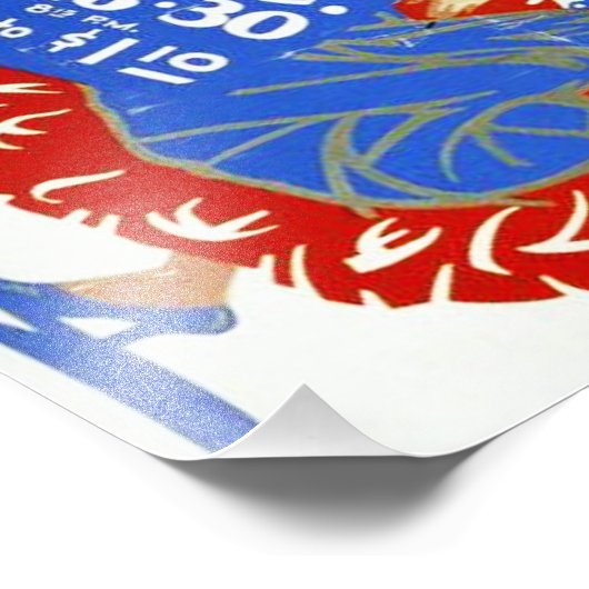  Musical Theater "Carmen" WPA-Poster Foto Afdruk (Hoek)