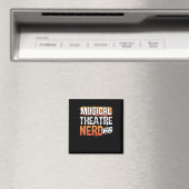 Musical Theater Nerd Funny Thespian Actor Magneet (Insitu (Vaatwasser))