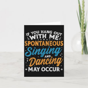 Musical Theater Nerds Gifts Theater Geek Graphic Q Kaart