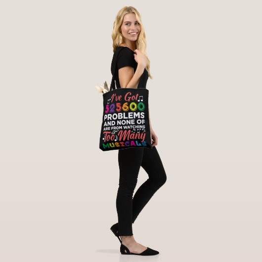 Musical Theater Problemen Broadway Singer-acteurs Tote Bag (Op model)