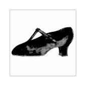Musical Theater T-Strap Character Dance Shoe Rubberstempel (Afrduk)