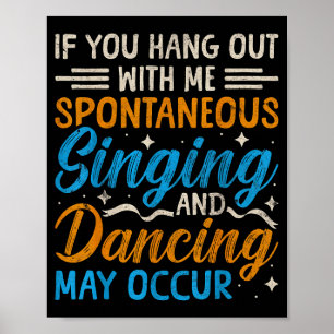 Musical Theatre Nerds Theater Geek Grafische Quote Poster